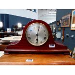 Napoleon hat mantel clock