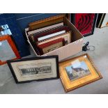 Quantity of Bedford watercolours and prints