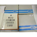 +VAT 4x SafeAlbum to be completed 1840 to 1980's decimal stamp albums