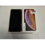 Boxed iPhone XS 64 GB in gold, MT9G2B/A