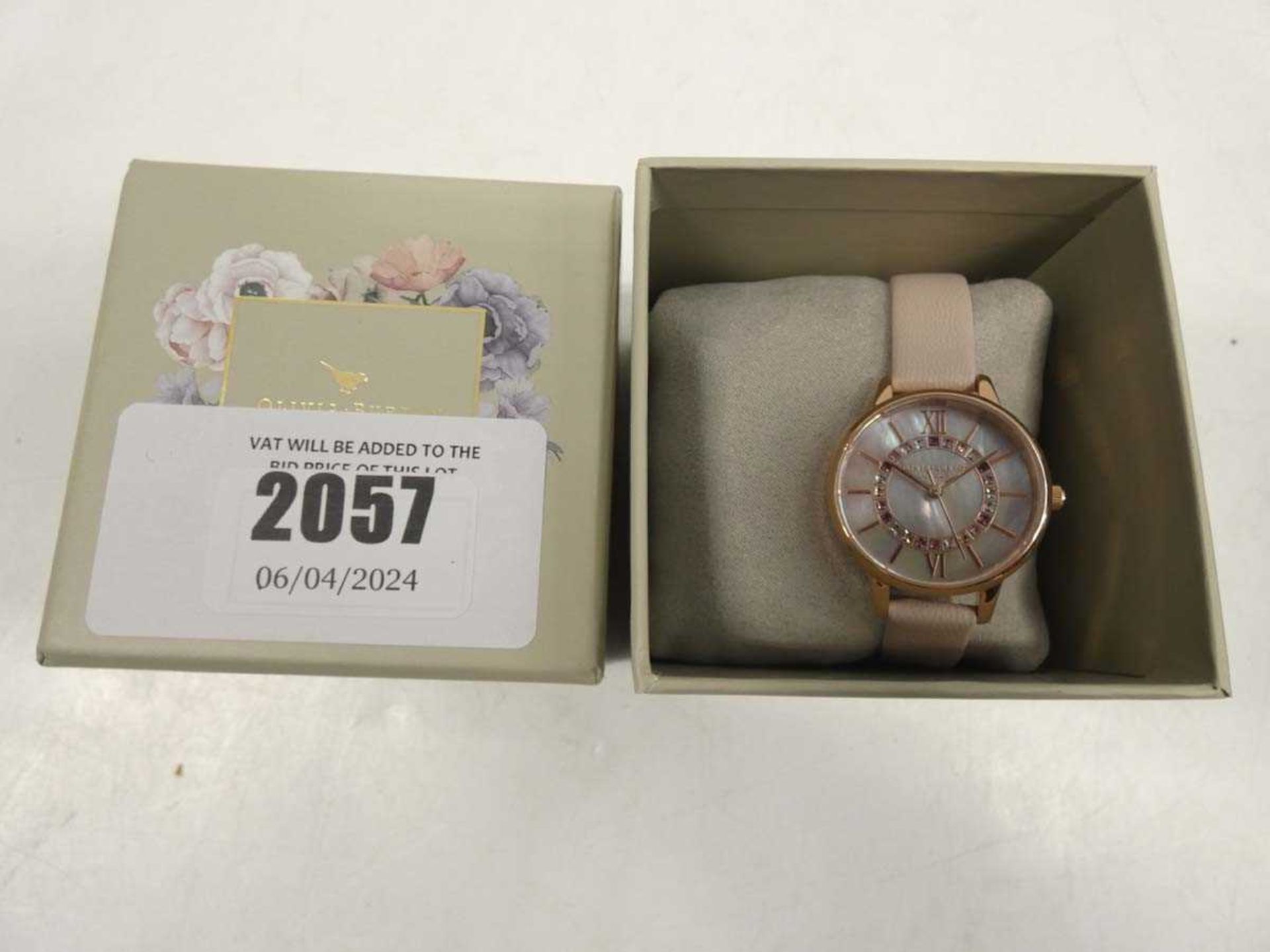 +VAT Olivia Burton OB16WD93 ladies wristwatch with box