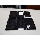 6 assorted iPads