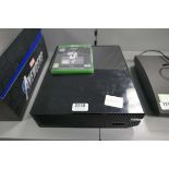 Xbox One game console with Xbox FIFA 21 game