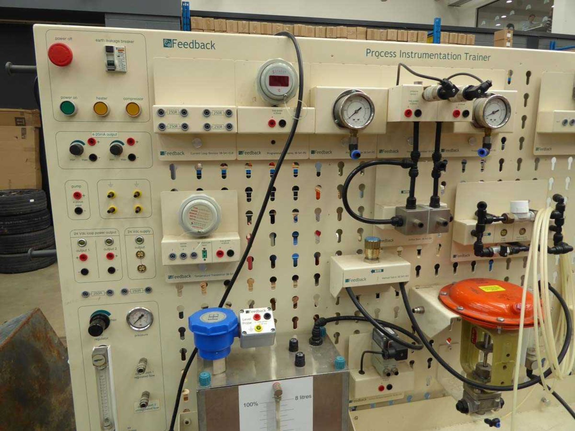 +VAT Feedback Process Instrumentation trainer Model 38-540 with variety of control panels inc. - Image 2 of 4