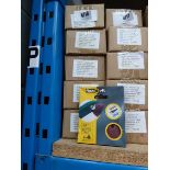 +VAT 5 boxes of assorted grit triangle sanding pads