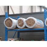 4 rolls of Loft Roll 44 loft insulation