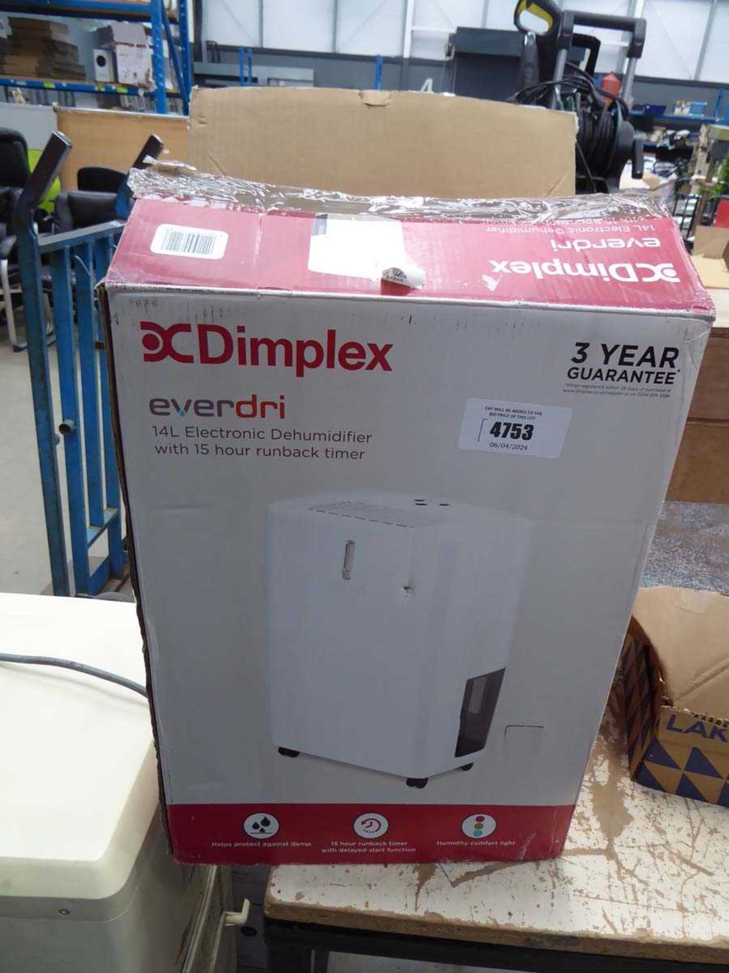 +VAT Dimplex air dryer