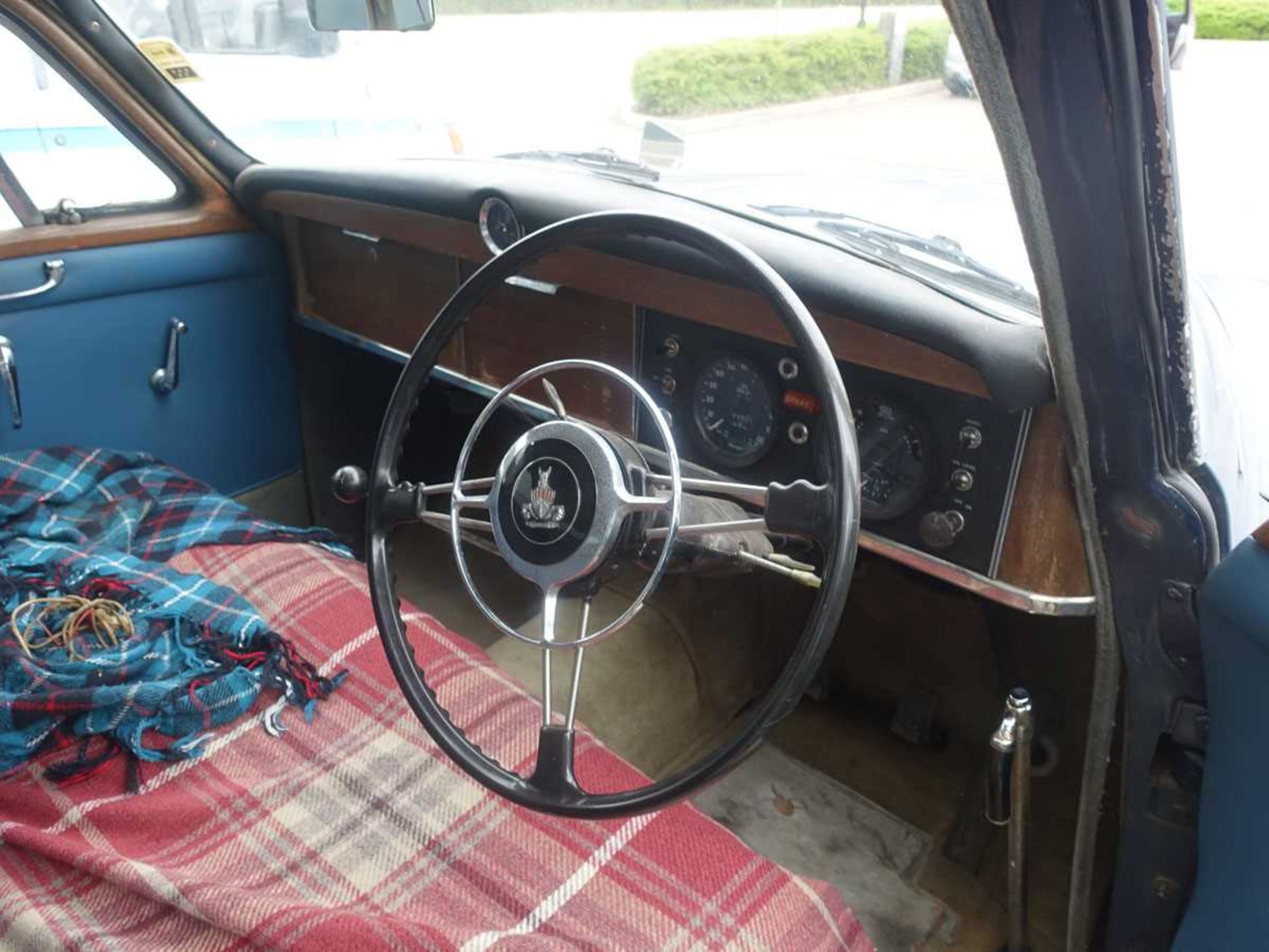 (ACK 307A) 1963 Rover P4 110 4-door saloon in blue, 2625cc petrol with overdrive, first registered - Image 5 of 7