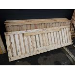 5 x 2.5ft wooden fence panels