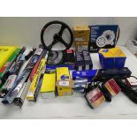 +VAT Clutch kit, Common Rail injectors, filters, shock absorber, trailer lights, steering wheel,