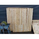 5 x 5ft wooden fence panels