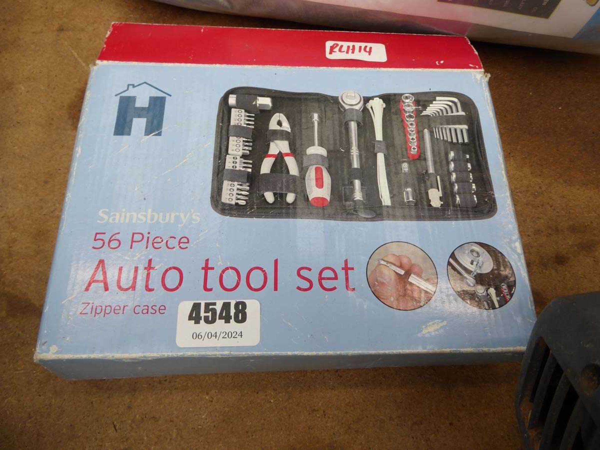 56 piece auto tool set