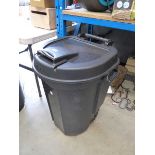 Small wheeled rubbish bin