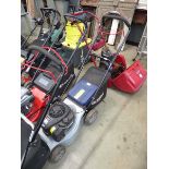 Spear & Jackson petrol powered rotary mower with grass box