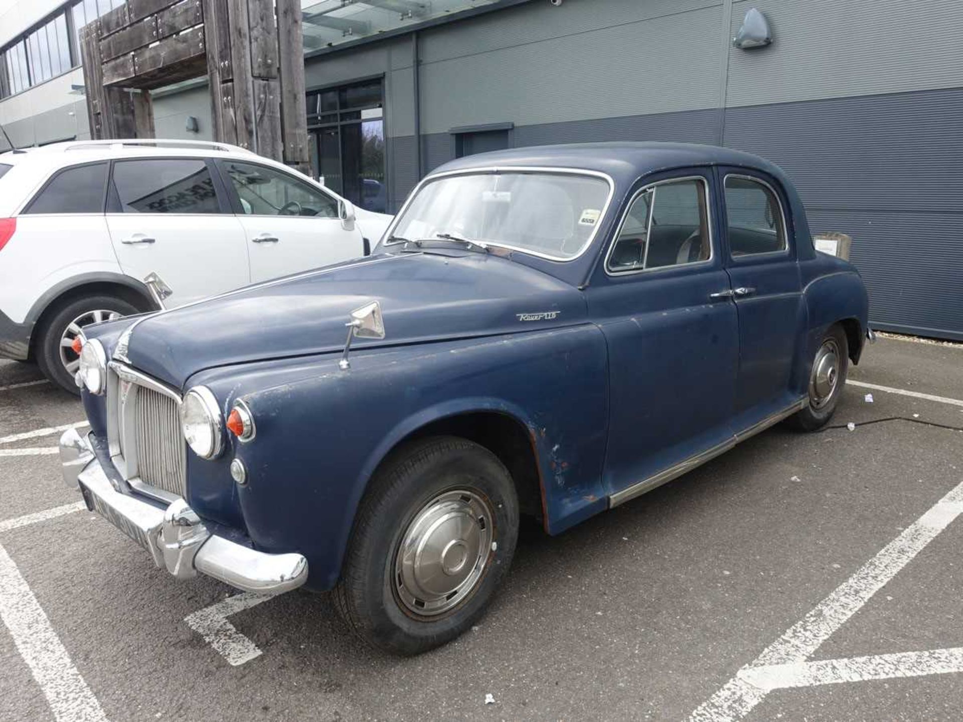 (ACK 307A) 1963 Rover P4 110 4-door saloon in blue, 2625cc petrol with overdrive, first registered - Image 2 of 7