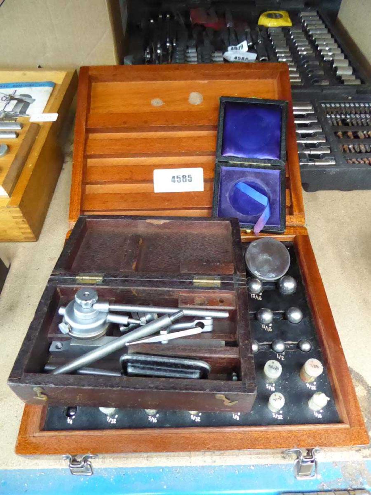 +VAT Matrix precision bore gauge testing sets plus 2 other cased testing devices