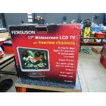 +VAT Ferguson 17" widescreen LCD TV in box