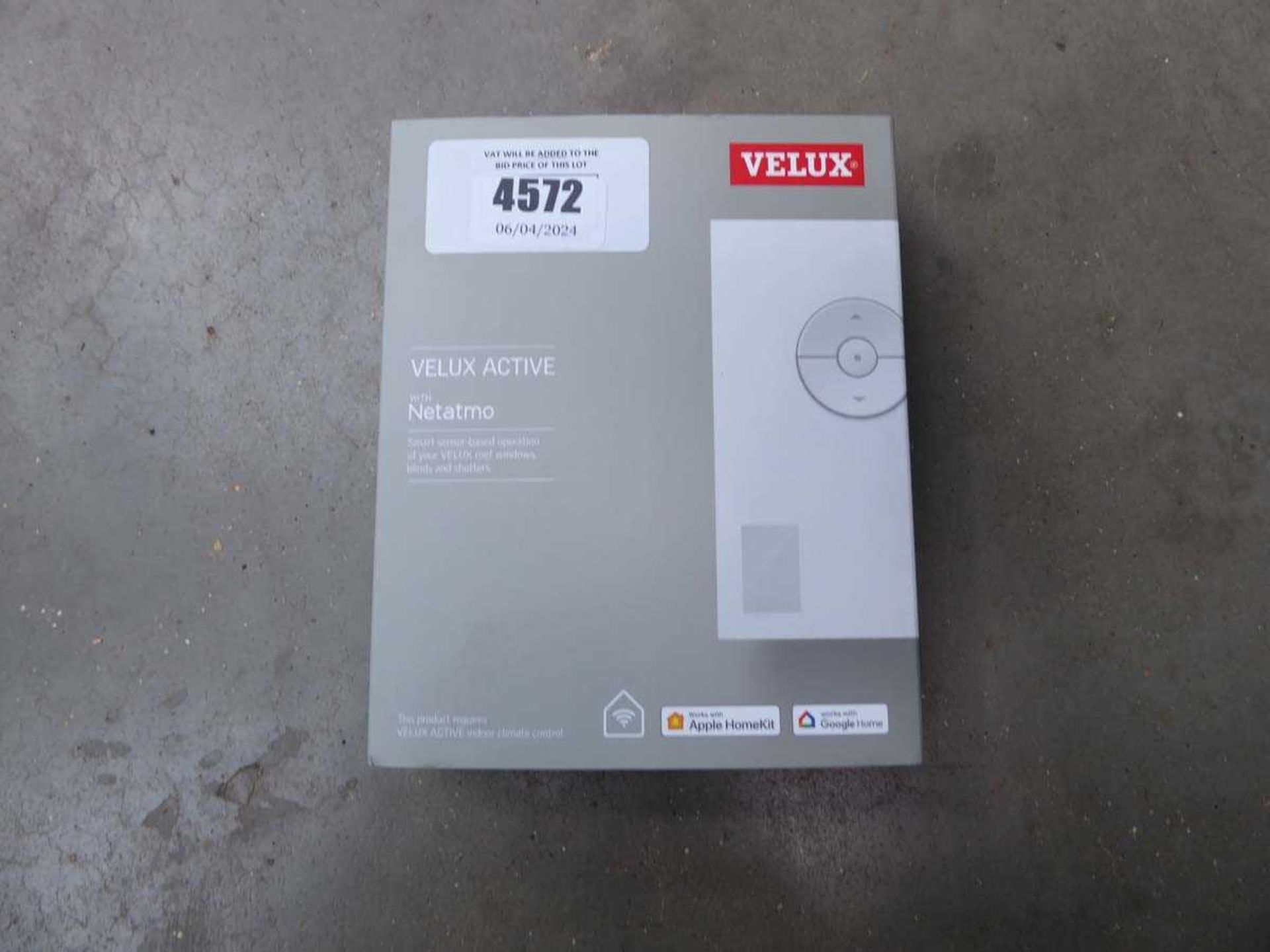 +VAT Velux active control sensor device in box