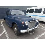 (ACK 307A) 1963 Rover P4 110 4-door saloon in blue, 2625cc petrol with overdrive, first registered