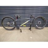 +VAT Schwinn yellow and grey mountain bike (front wheel shaft missing)