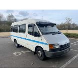 (E991 DJH) 1987 Ford Transit Mk. III day / race / camper van - converted from 150 minibus, 2500cc