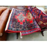 (f) Persian Samandaj mat 2.4m x 0.77m