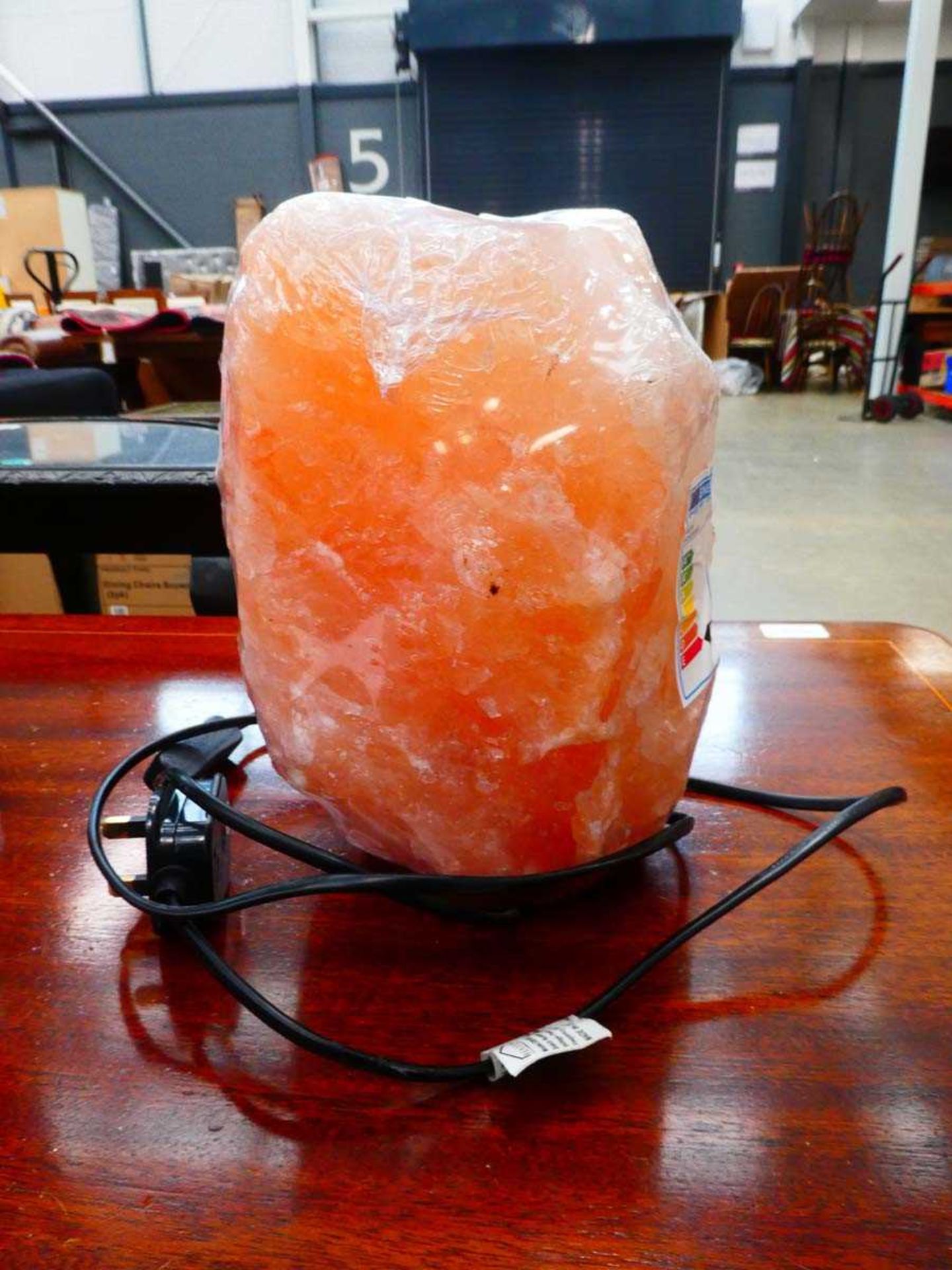 Himalayan salt lamp