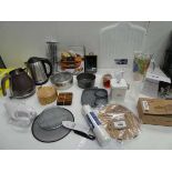 +VAT Acacia wood cheese board, bottle opener, flatware set, pitcher, jugs, coasters, kettles &