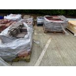 6 x pallets of roof tiles and ridge tiles