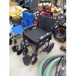 Black wheelchair