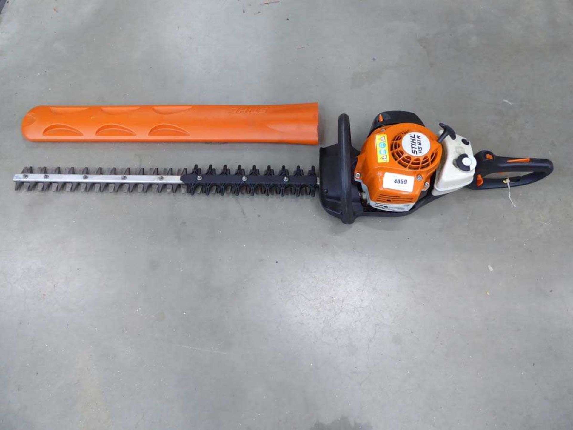 +VAT Stihl HS81R petrol powered hedgecutter