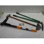 +VAT Fiskers weed puller, lawn edger and shears