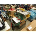 Kity combination woodworker including circular saw, tenoner, spindle moulder and planer/thicknesser