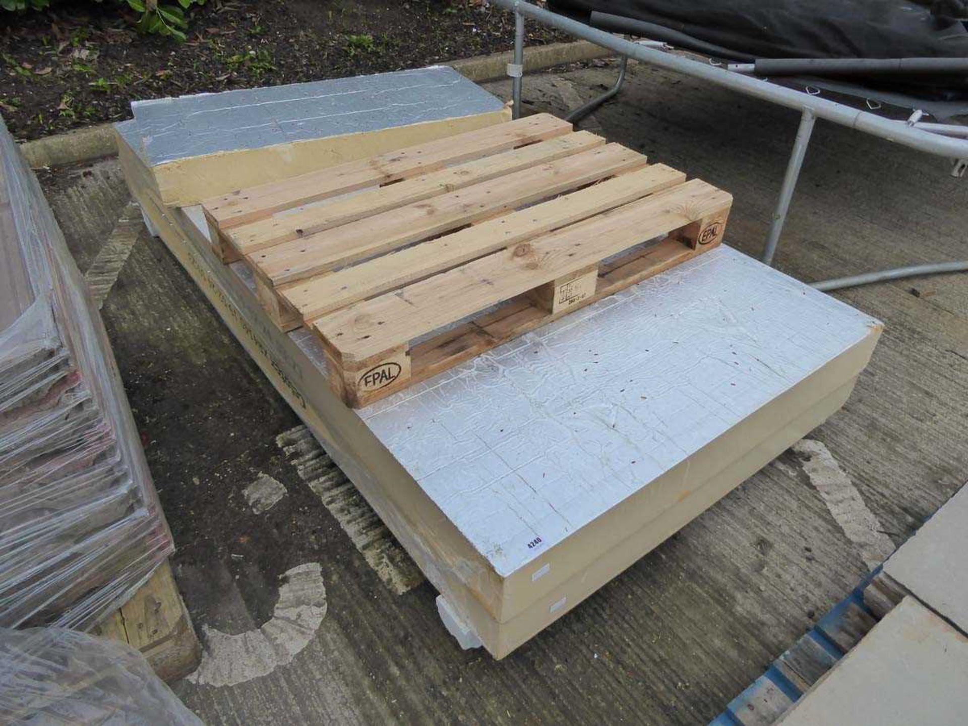 2 large sheets of Celutex insulation board and 1 small offcut