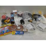 +VAT Work gloves, carpet protector, ear buds, window insulation kits, curtain rails, adhesive tapes,
