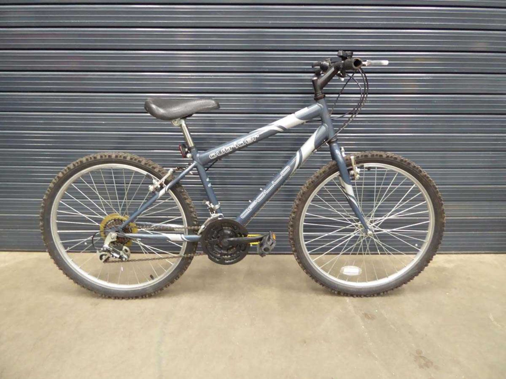 Grey Apollo child's mountain bike