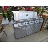 Swiss Grill stainless steel gas BBQ