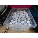 Box of golf balls