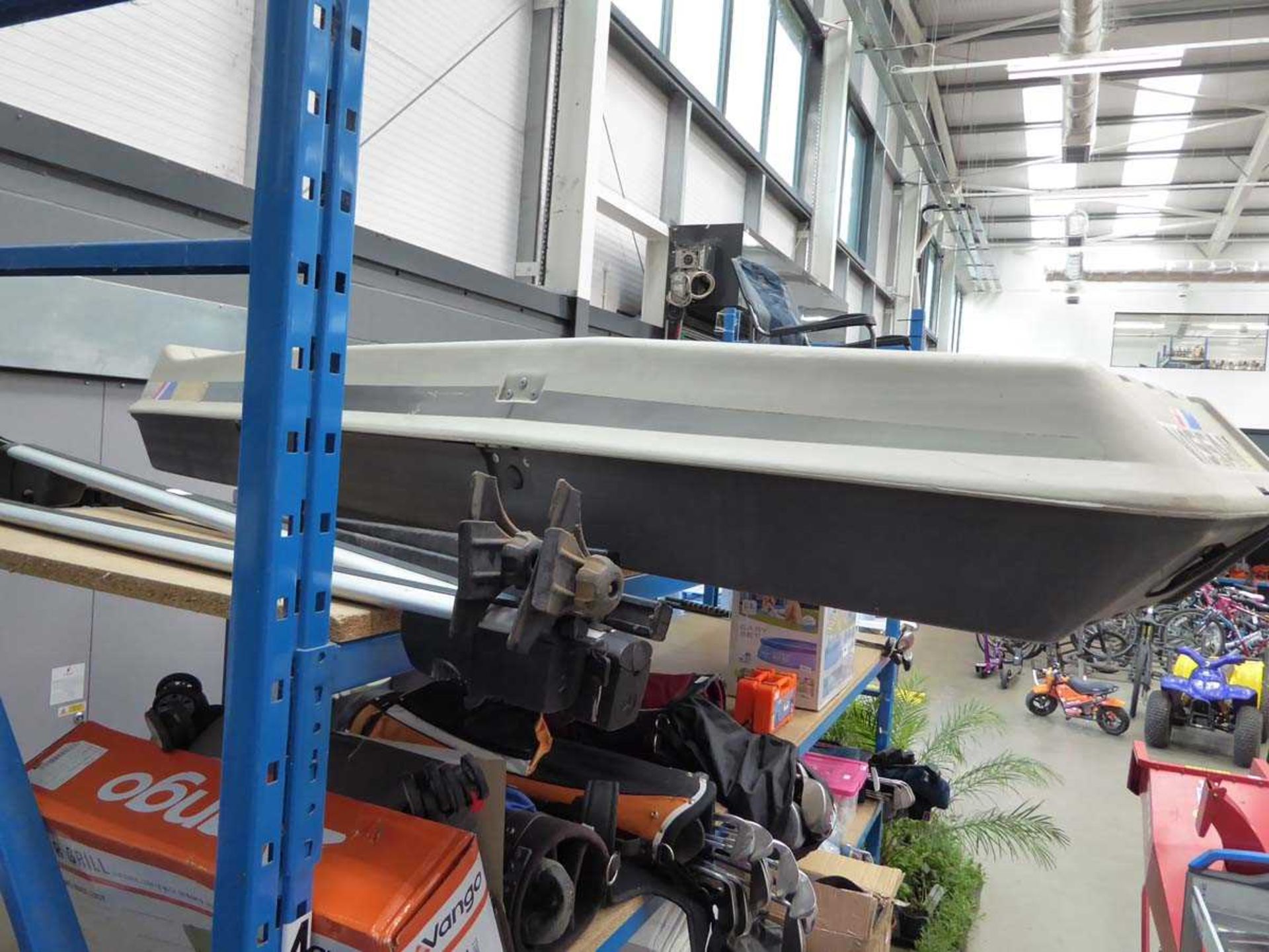 Large narrow roof box with 2 sets of roof bars - Bild 2 aus 2