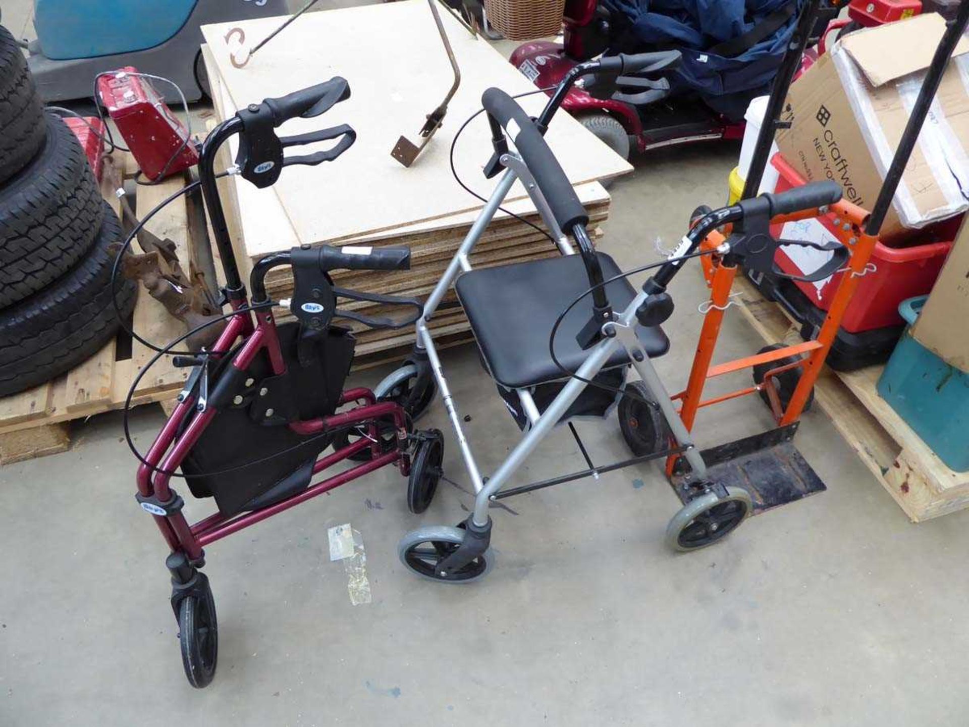 2 disability walking aids