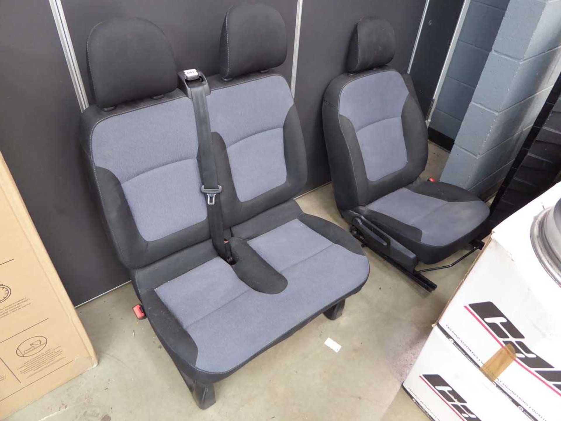 Set of 3 van seats