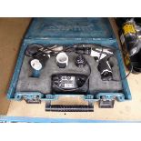 Makita mini drill set with impact drive and drill, 2 batteries and charger