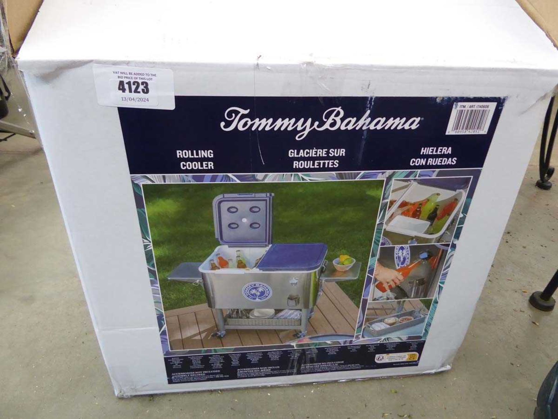+VAT Boxed Tommy Bahama cool box - Bild 2 aus 2