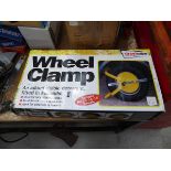 Wheel clamp