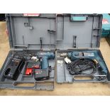 2 boxed Bosch drills