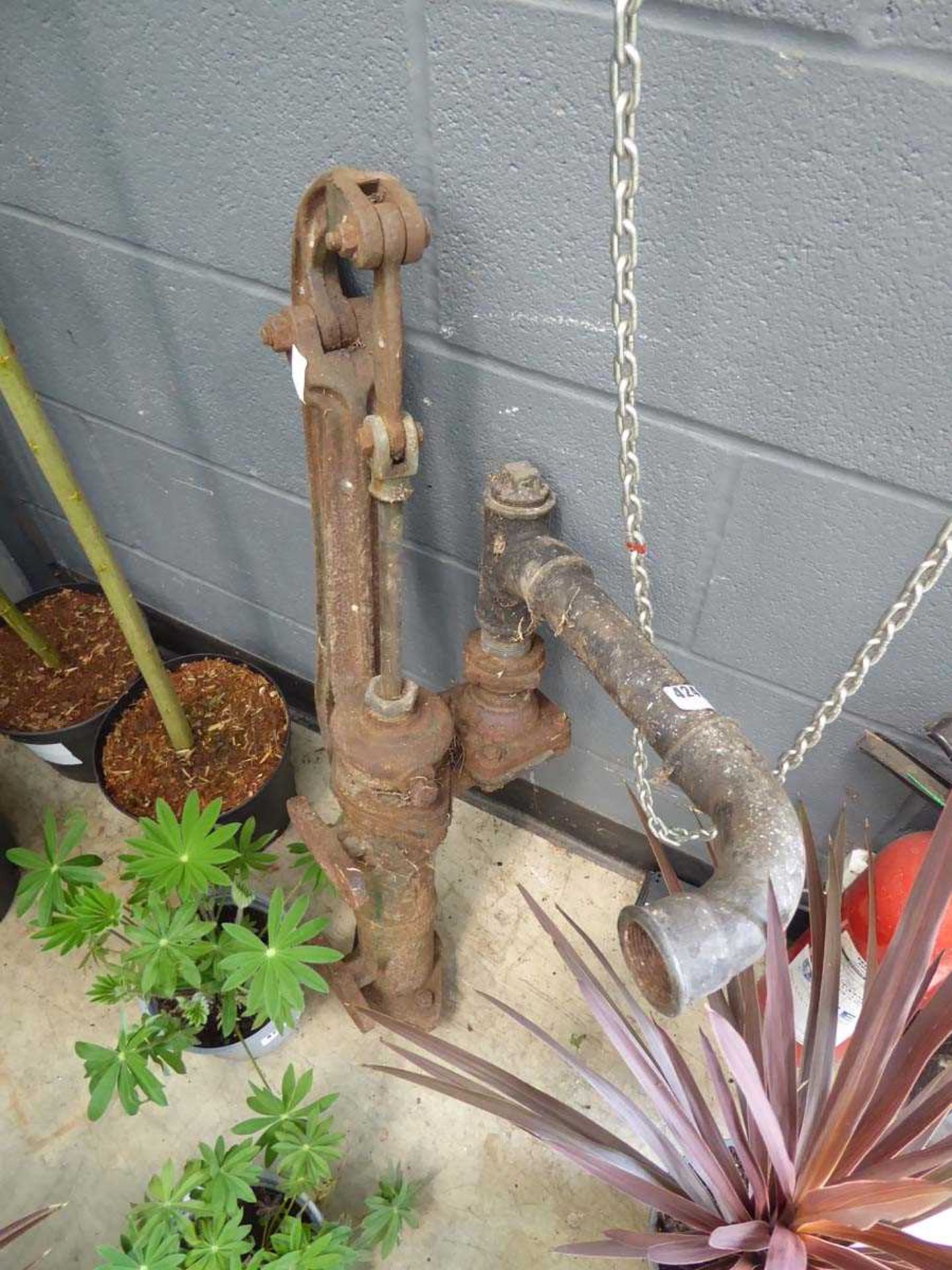 Vintage water pump