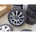 4 21" Land Rover alloy wheels and 1 tyre