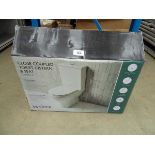 +VAT Boxed Tavistock toilet pan and cistern