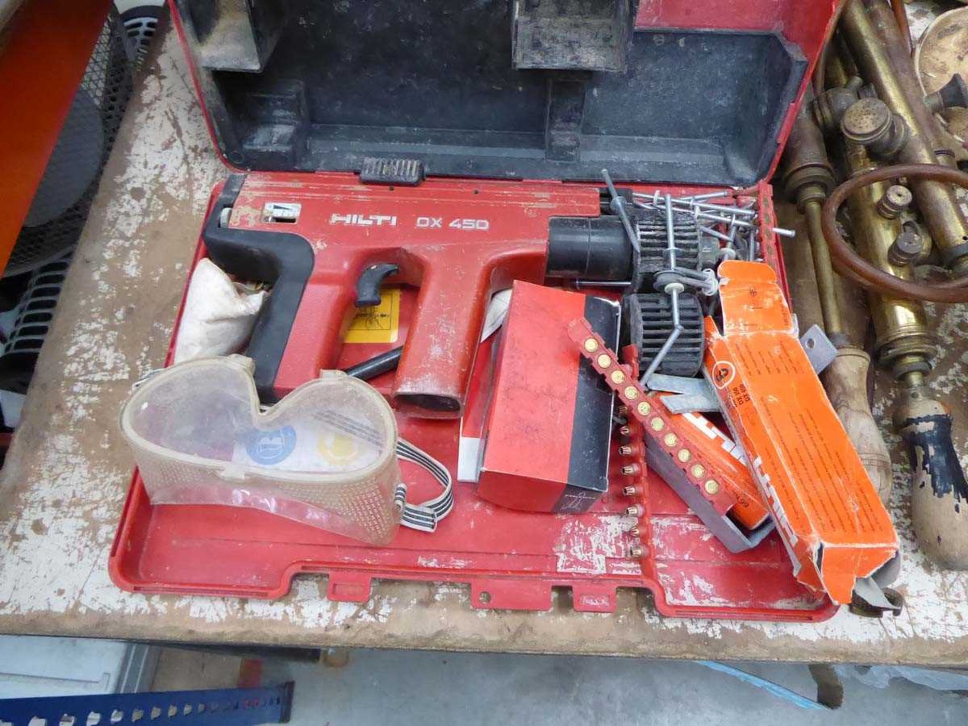 Hilti nail gun