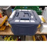 Blue storage box